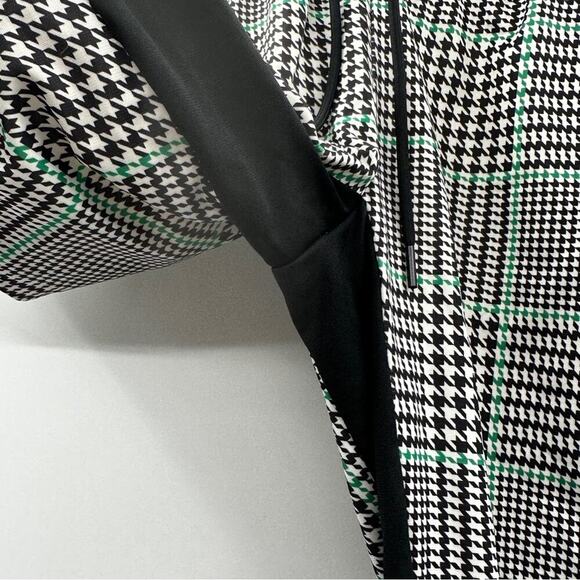 Champion Women's Slim Track Sweatpants Joggers in Black/Exploded Houndstooth XS - Picture 5 of 10